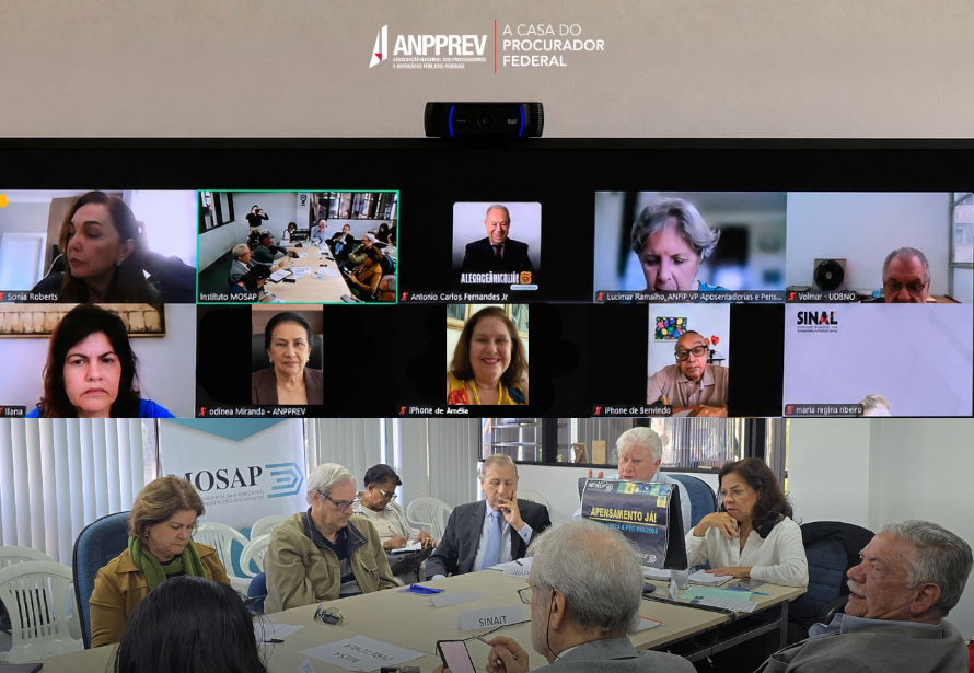 ANPPREV acompanha reunião do MOSAP sobre pautas de aposentados e pensionistas